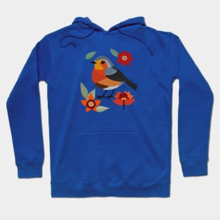 Cute Little American Robin Hoodie